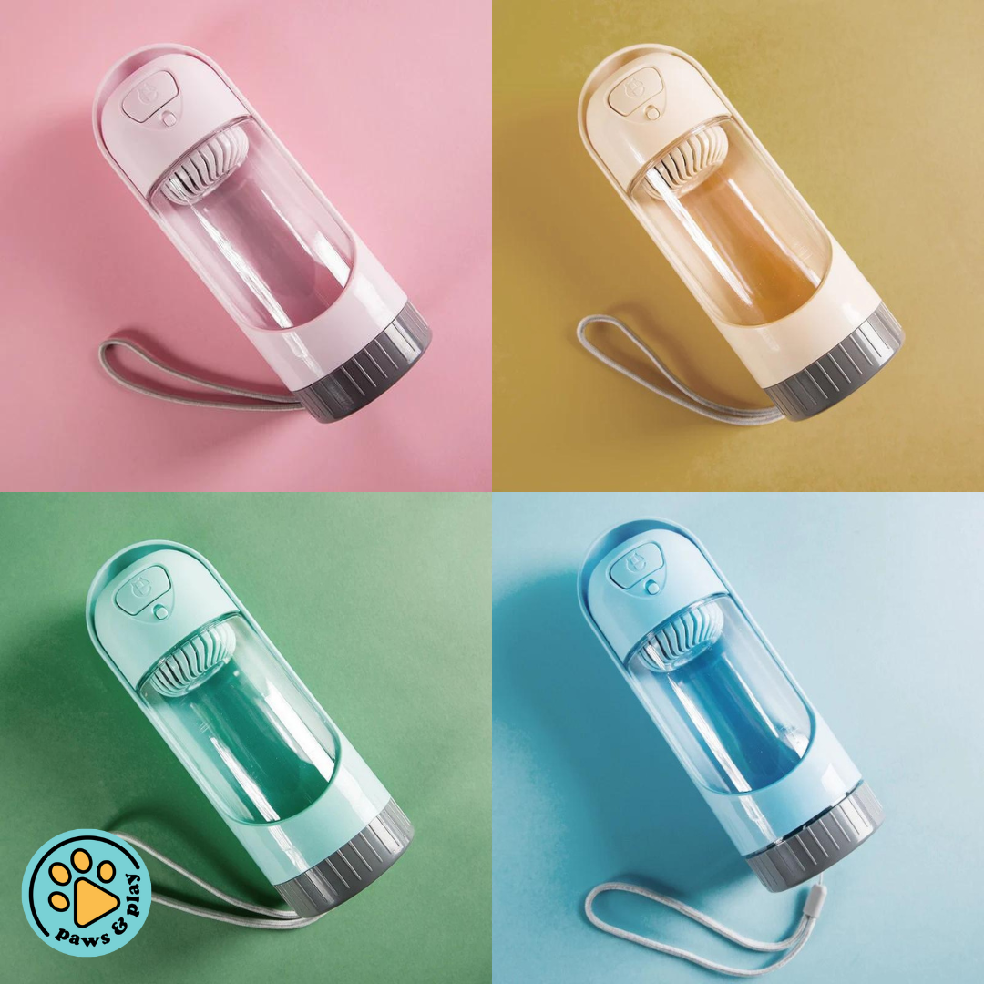 Retractable Travel Water Bottle - BPA Free (4 Colours)