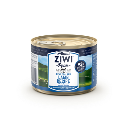 [3 FOR $23] ZIWI Peak Canned Cat Wet Food Chicken/Lamb/Beef (185g)