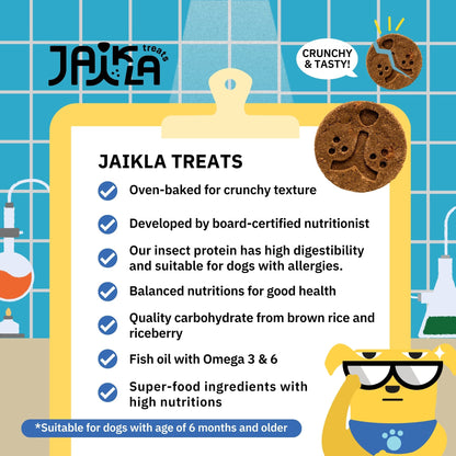 JAIKLA Healthy Dog Treats HAPPY VITAMINS (Immune System) 80g