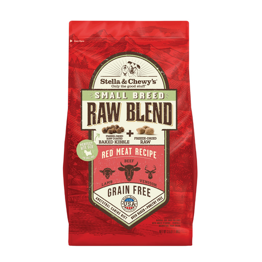 Stella and Chewy's Raw Blend Red Meat Small Breed Recipe Dry Dog Food (2 Sizes)