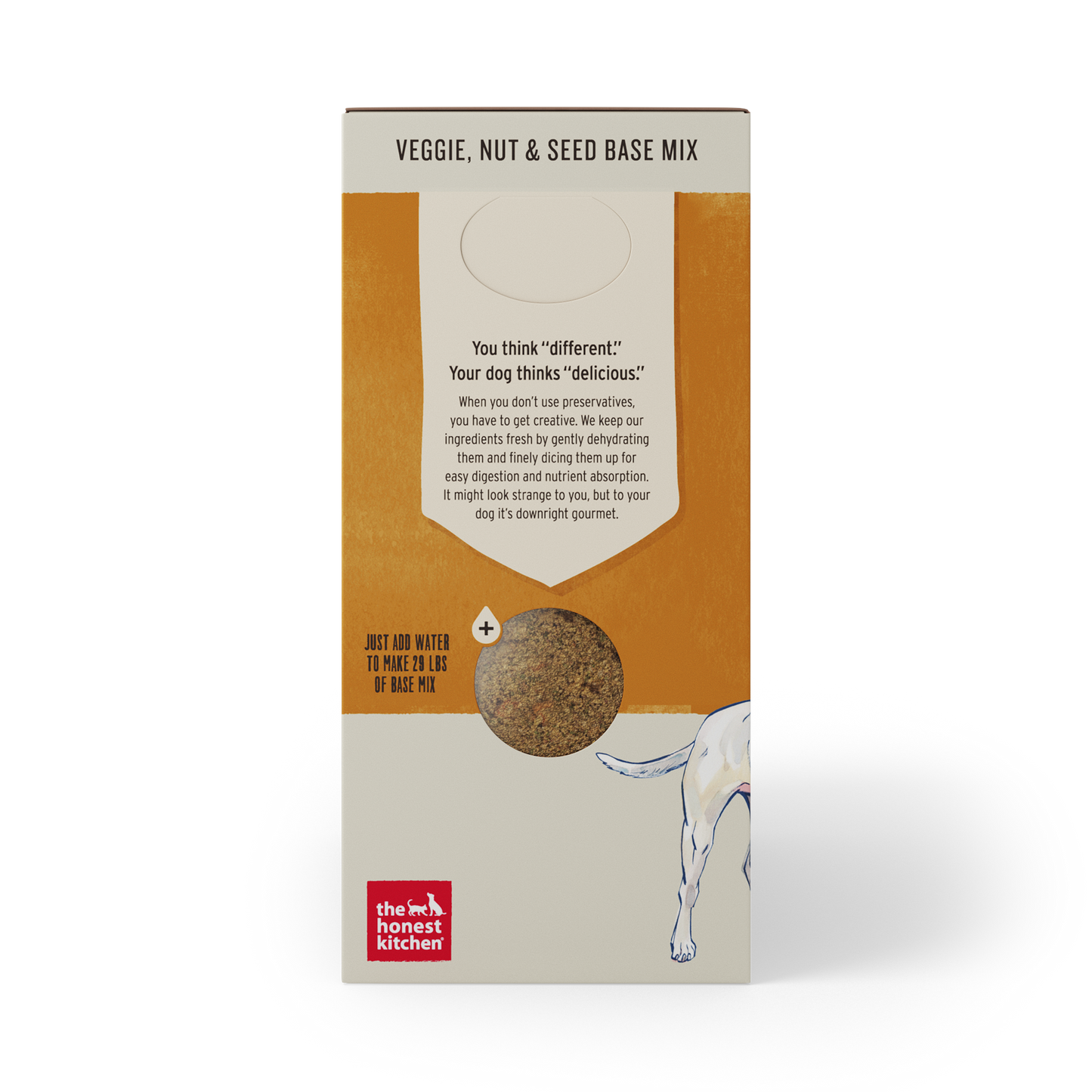 The Honest Kitchen Dehydrated Grain-Free Veggie, Nut & Seed Dog Base Mix (Kindly) (2 Sizes)