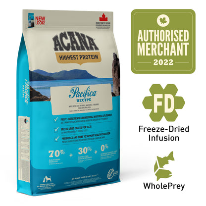 ACANA REGIONALS Freeze-Dried Infused Pacifica Dog Dry Food (2kg/6kg/11.4kg)