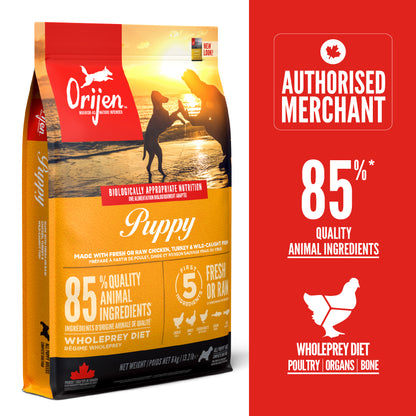 ORIJEN Puppy Freeze Dried Coated Dry Dog Food 340g/2kg