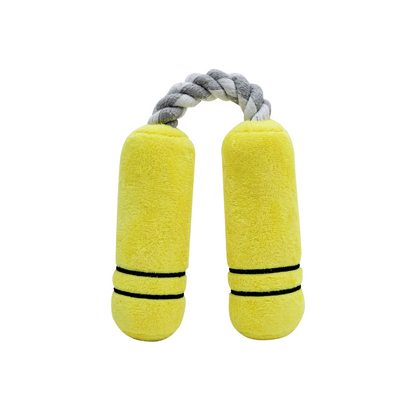 Pawty Dog Toys Nunchucks Plush Rope Toy