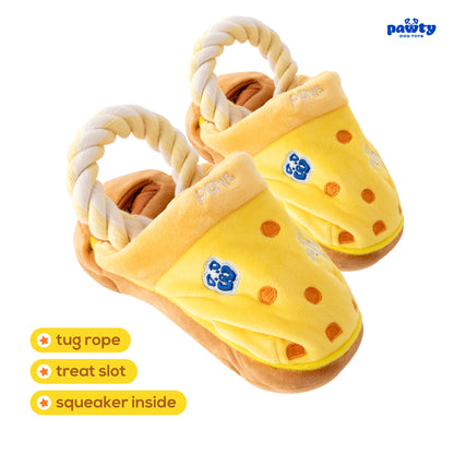 Pawty Sneaker Shoe/Sandals Interactive Dog Toys