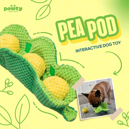 Pawty Dog Toys Peapod Interactive Toy