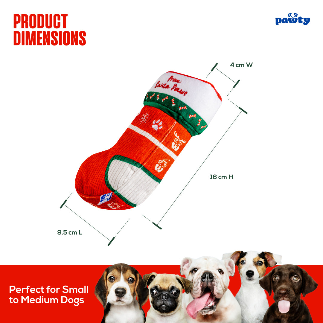 Pawty Christmas Xmas Interactive Dog Toy