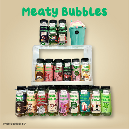 Meaty Bubbles for Dogs & Cats - Catnip Flavour