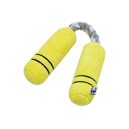 Pawty Dog Toys Nunchucks Plush Rope Toy