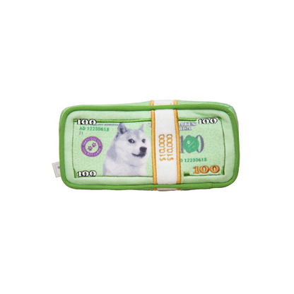 Pawty Dog Toys Cash is King Plush Toy