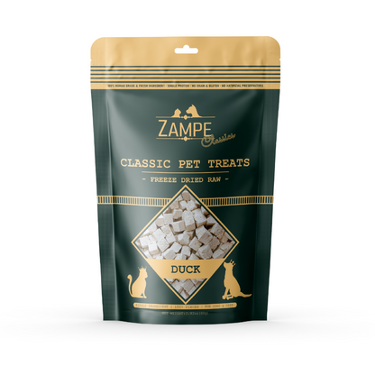 Zampe Freeze Dried Raw Treat - Duck 80g