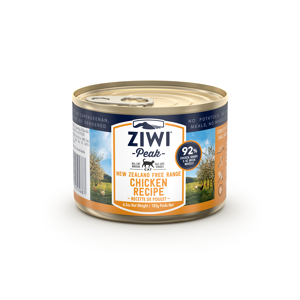 [3 FOR $23] ZIWI Peak Canned Cat Wet Food Chicken/Lamb/Beef (185g)