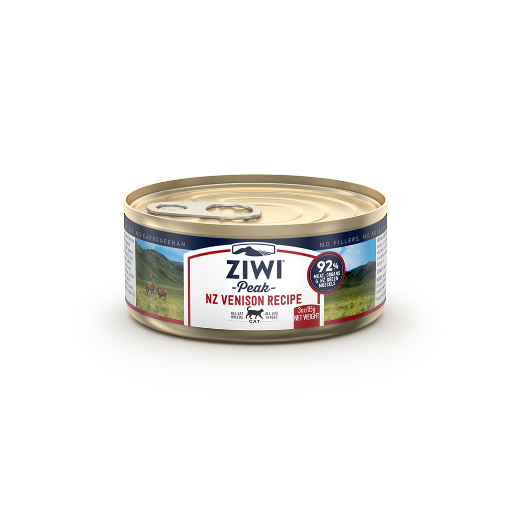 [4 FOR $28] ZIWI Peak Venison Canned Cat Food (85g)