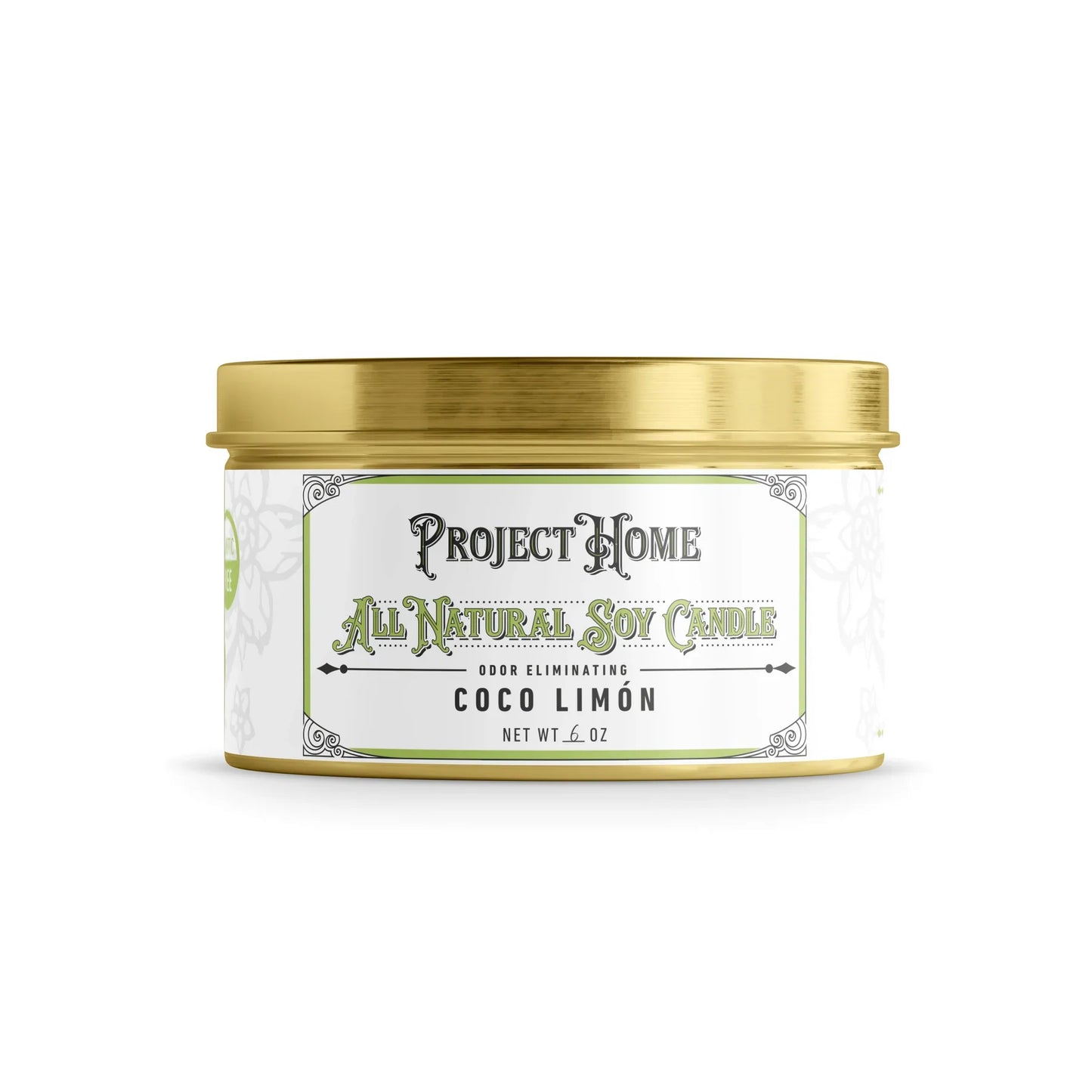 Project Sudz Pet Odor Fighting Soy Candle - Coco Limon 6 oz