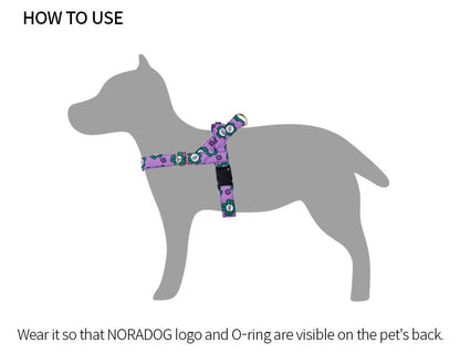 NORADOG Easy Harness - Picnic