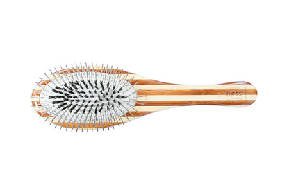 Bass Brushes Hybrid Groomer Pet Brush - Striped Finish (3 Sizes)