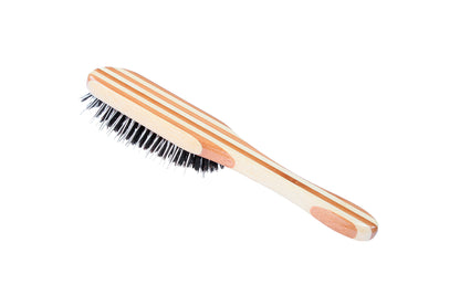 Bass Brushes Hybrid Groomer Pet Brush - Striped Finish (3 Sizes)