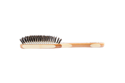 Bass Brushes Hybrid Groomer Pet Brush - Striped Finish (3 Sizes)