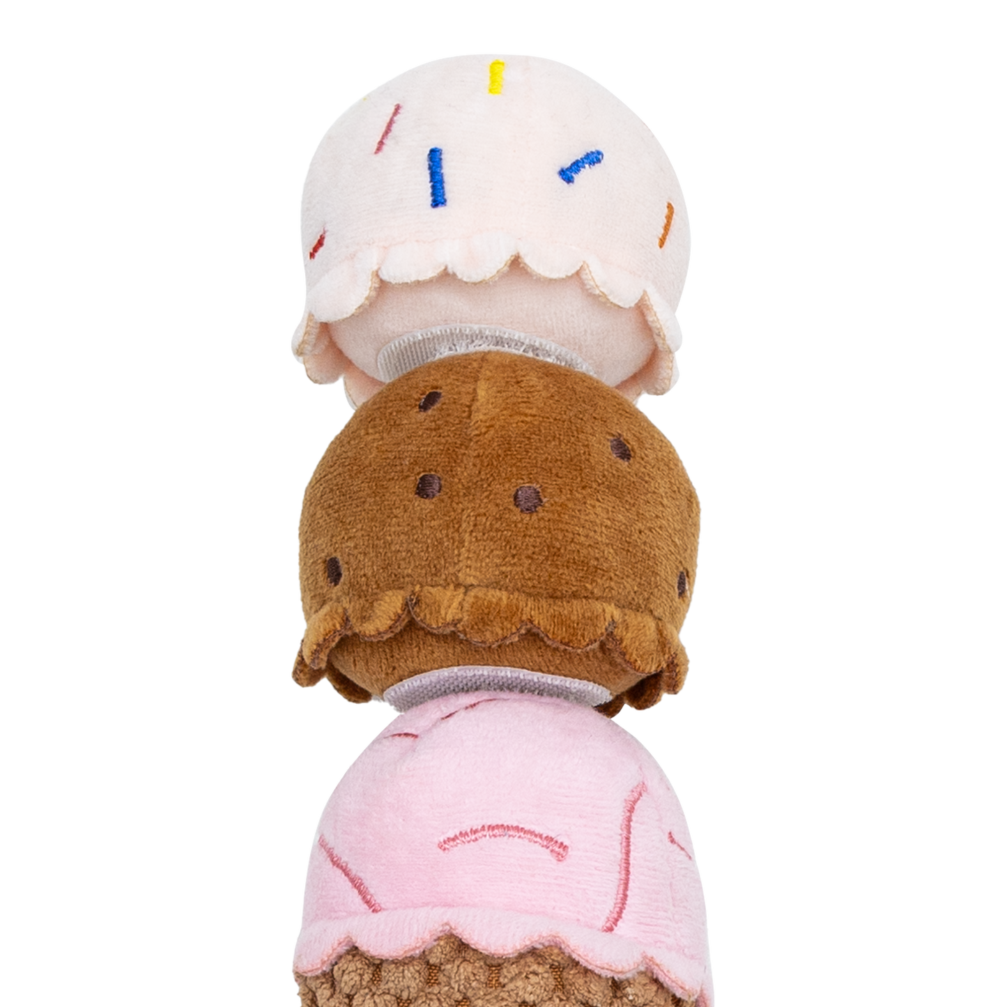 Pawty Dog Toys Ice Cream Plush Toy