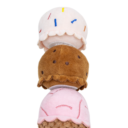 Pawty Dog Toys Ice Cream Plush Toy