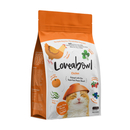 Loveabowl Chicken Cat Dry Food (3 Sizes)