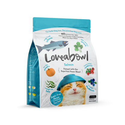 Loveabowl Salmon Cat Dry Food (3 Sizes)
