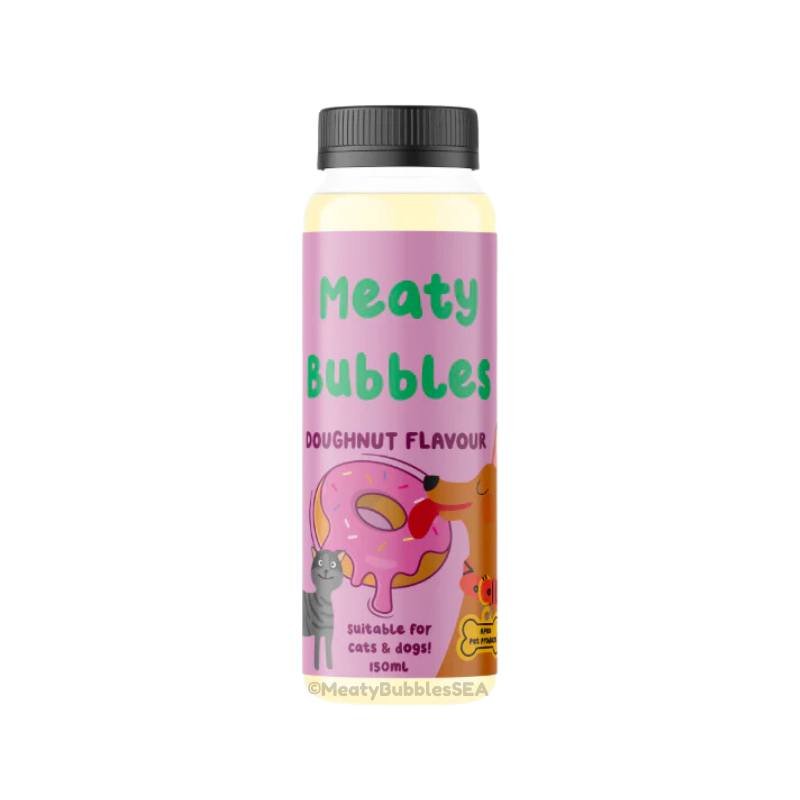 Meaty Bubbles for Dogs & Cats - Doughnut Flavour