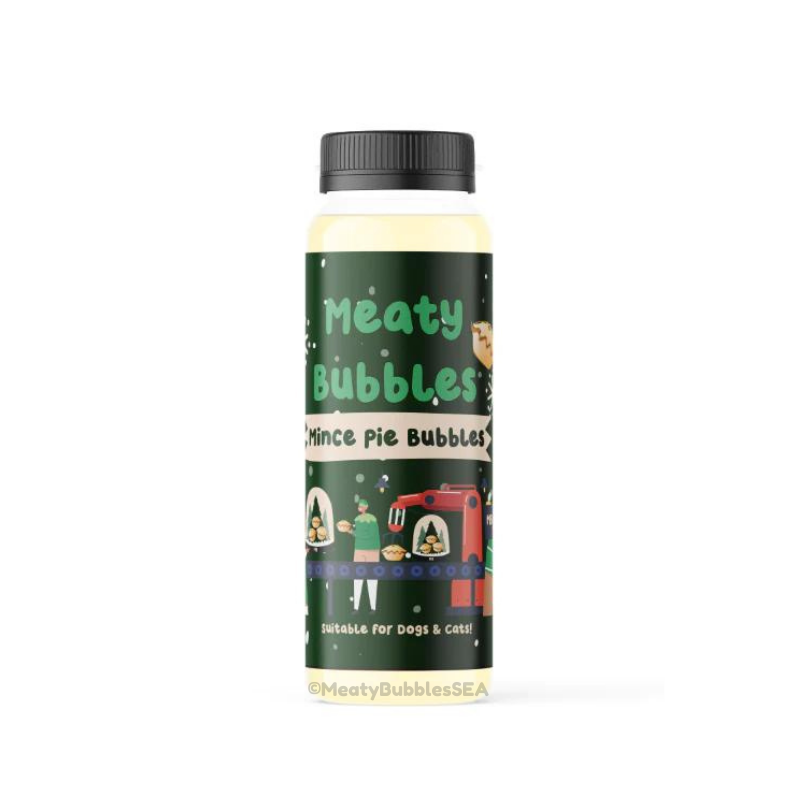 Meaty Bubbles for Dogs & Cats - Giant Christmas Cracker 3 x 150ml