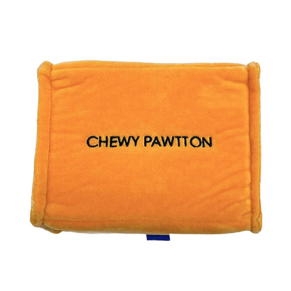 Pawty Dog Toys Chewy Pawtton LV Plush Toy