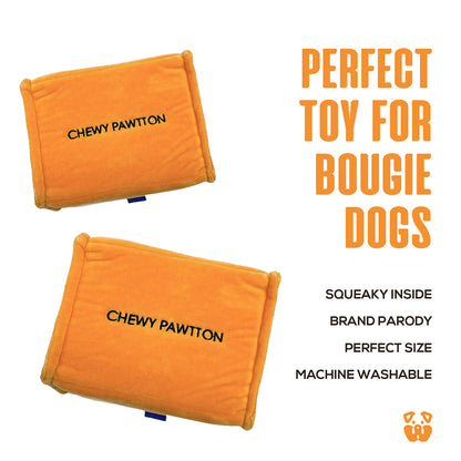 Pawty Dog Toys Chewy Pawtton LV Plush Toy