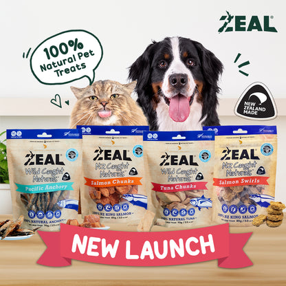 Zeal Freeze Dried Tuna Chunks Dog & Cat Treat 70g