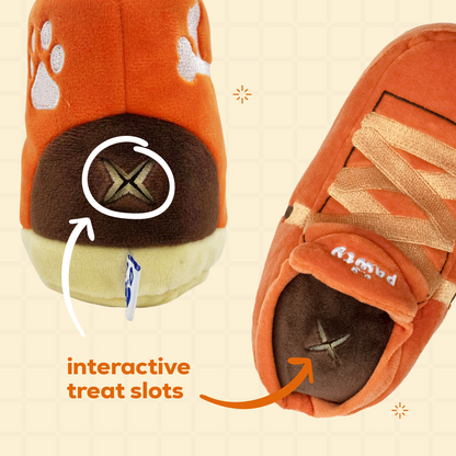 Pawty Dog Toys Sneakers Shoe Interactive Toy