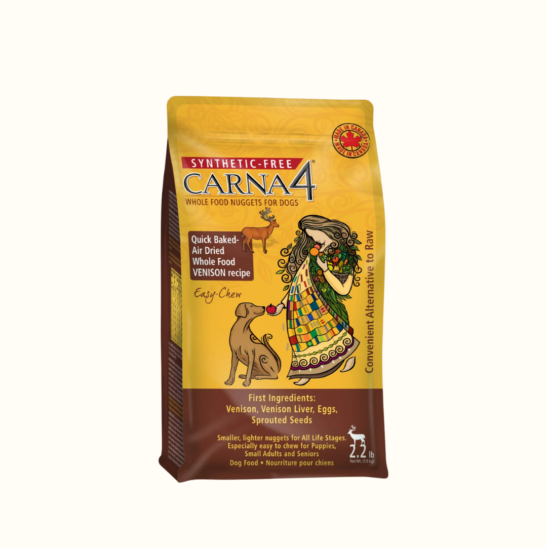 [BUNDLE DEAL] Carna4 Quick-Baked Air Dried Dry Food For Dogs (Chicken/Fish/Duck/Lamb/Venison)