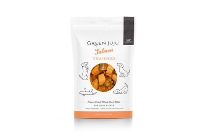 Green Juju Salmon Freeze Dried Training Treats 2.5oz