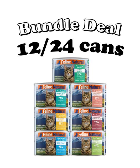 [BUNDLE DEAL] Feline Natural Canned - 12/24 Cans