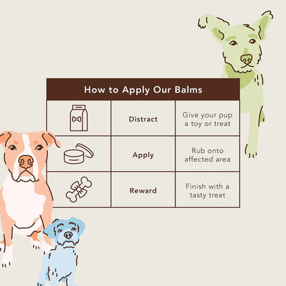 Natural Dog Company Wrinkle Balm Organic Healing Balm (4 Sizes)