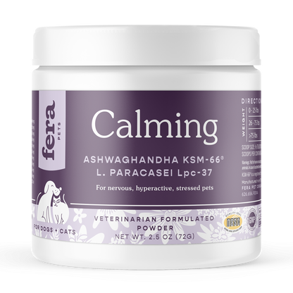 Fera Pets Calming Support Supplement Powder For Dogs & Cats 2.5oz