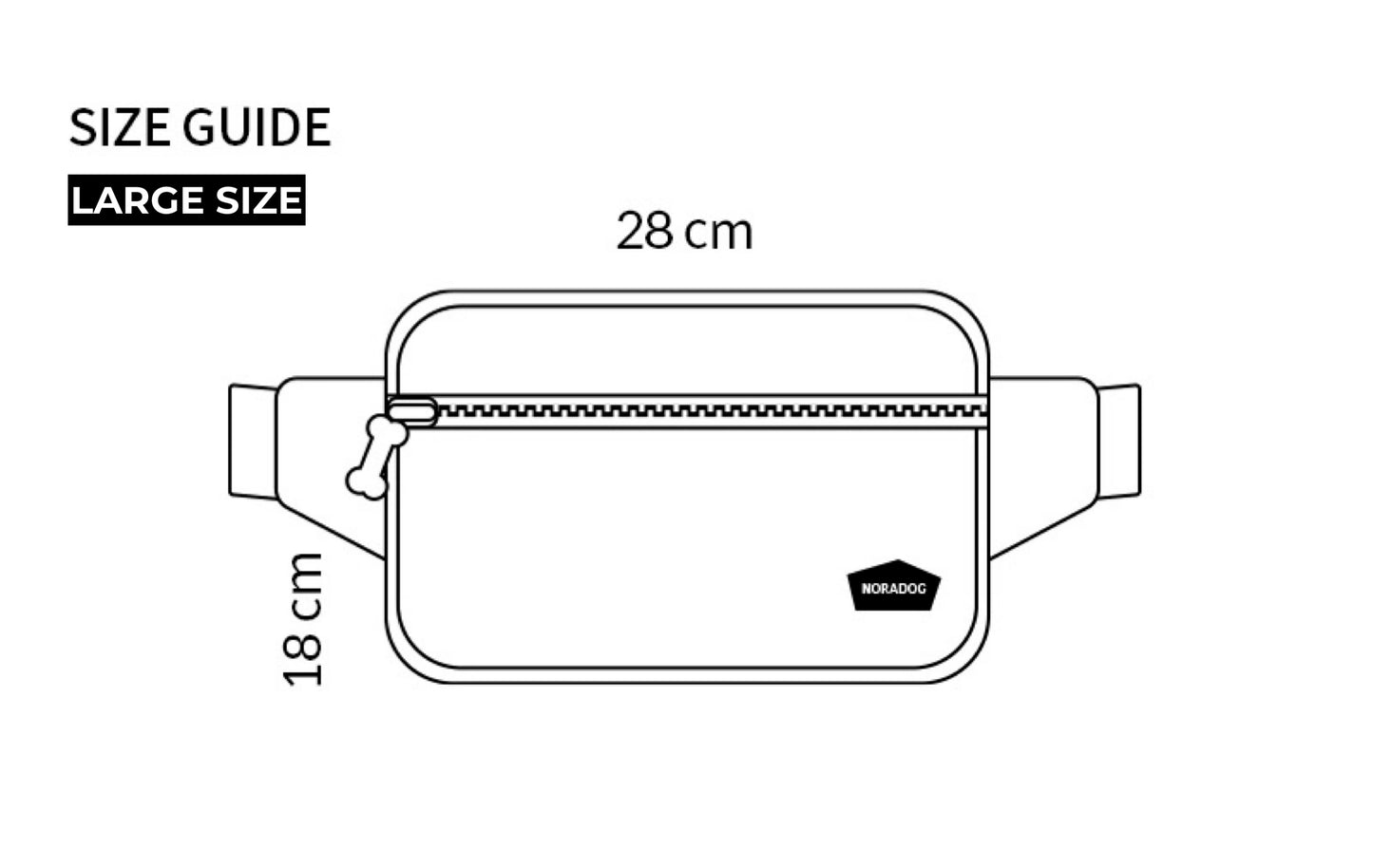 NORADOG 2 Way Walk Bag (M/L)