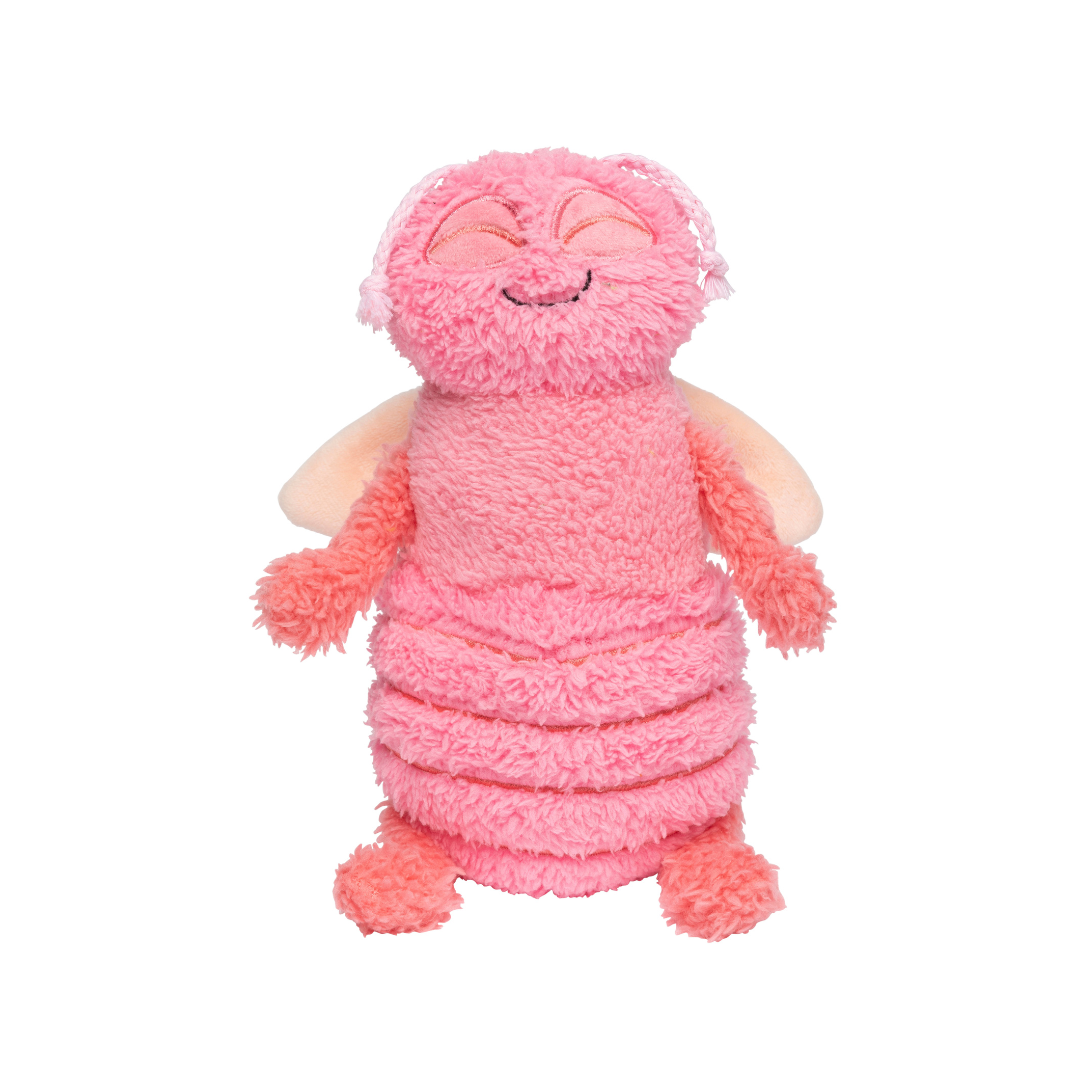 FuzzYard Plush Dog Toy - Flutter The Bed Bug (Pink)