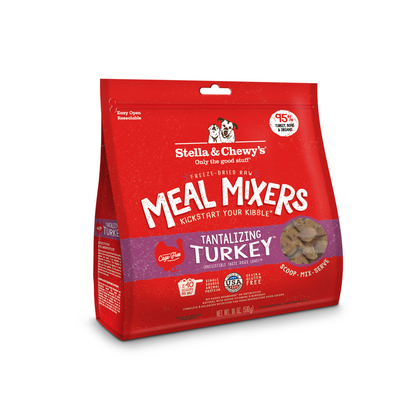 Stella and Chewy's Freeze Dried Tantalizing Turkey Meal Mixers Dog Topper (2 Sizes)