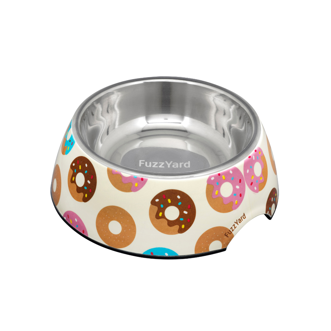 FuzzYard Go Nuts For Donuts - Bowl (3 Sizes)