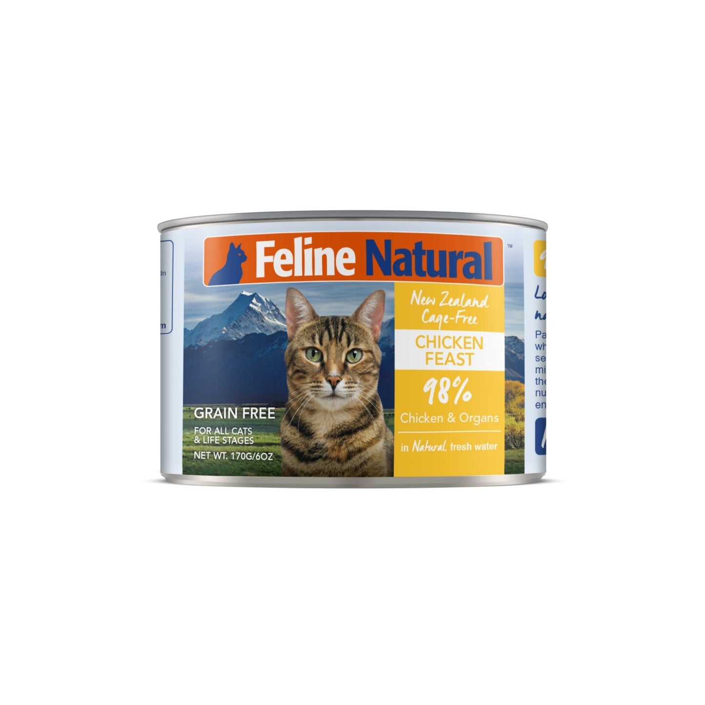 Feline Natural Canned Chicken Cat Food 170g