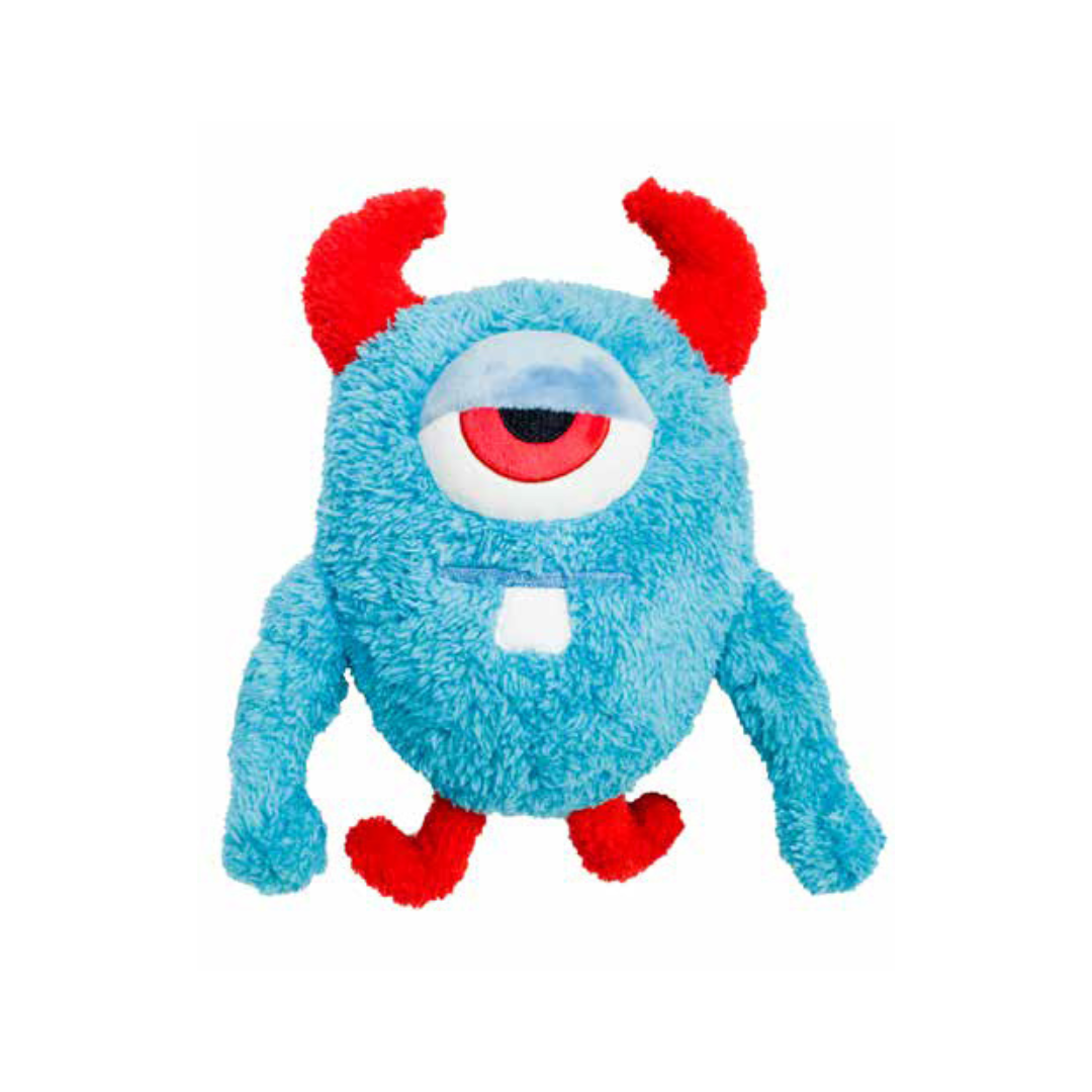 FuzzYard Plush Dog Toy - Yardsters Armstrong Blue Small