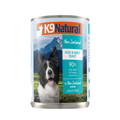 K9 Natural Canned Hoki & Beef (2 Sizes)