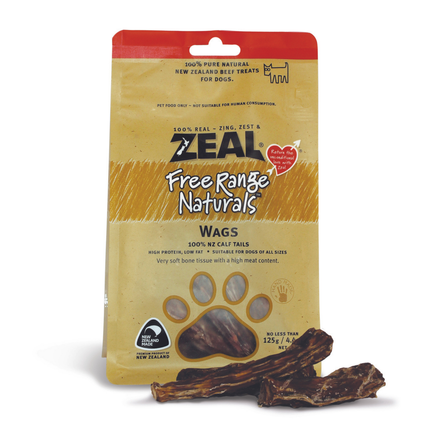 ZEAL Wags Dog Chew 125g