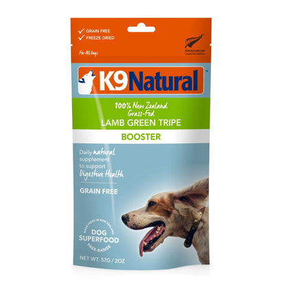 K9 Natural Freeze Dried Lamb Green Tripe (Toppers) (2 Sizes)