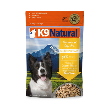 K9 Natural Freeze Dried Chicken (2 Sizes)