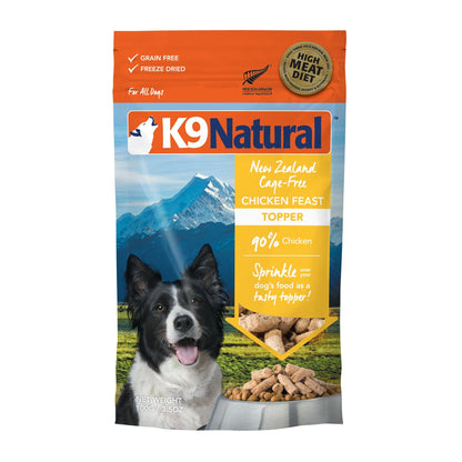 K9 Natural Freeze Dried Chicken (Toppers) 100g