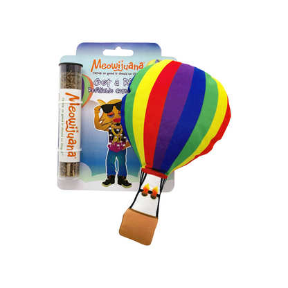 Meowijuana Get a Rise Balloon Cat Toy