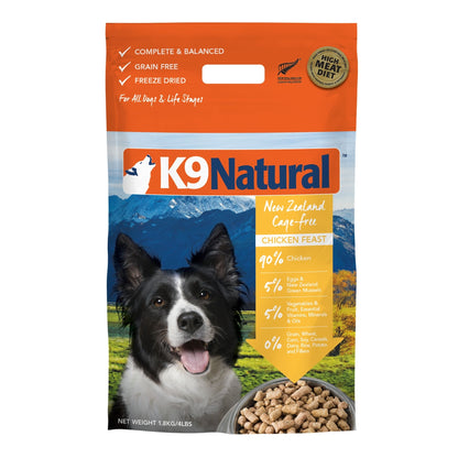 K9 Natural Freeze Dried Chicken (2 Sizes)